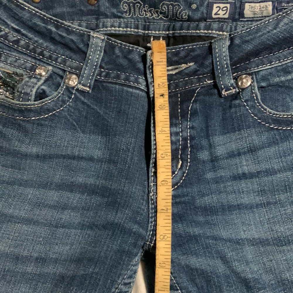 Miss Me Boot Jean size 29 inseam 34 - Picture 6 of 9